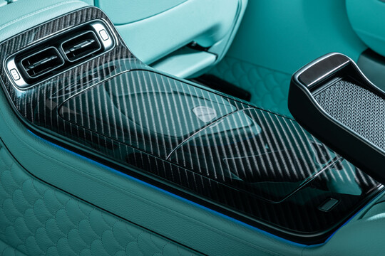 Leather business console