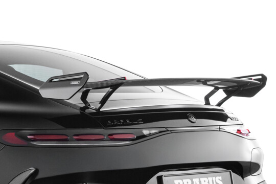 Carbon rear wing
