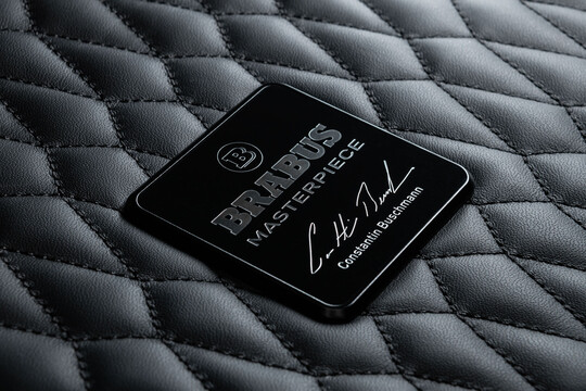Leather floor mats quilted