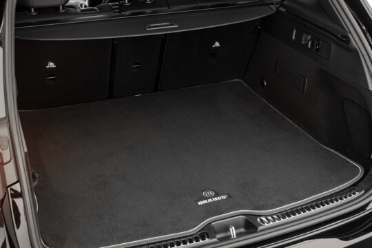 Velour trunk mat