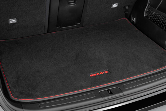 Velour trunk mat