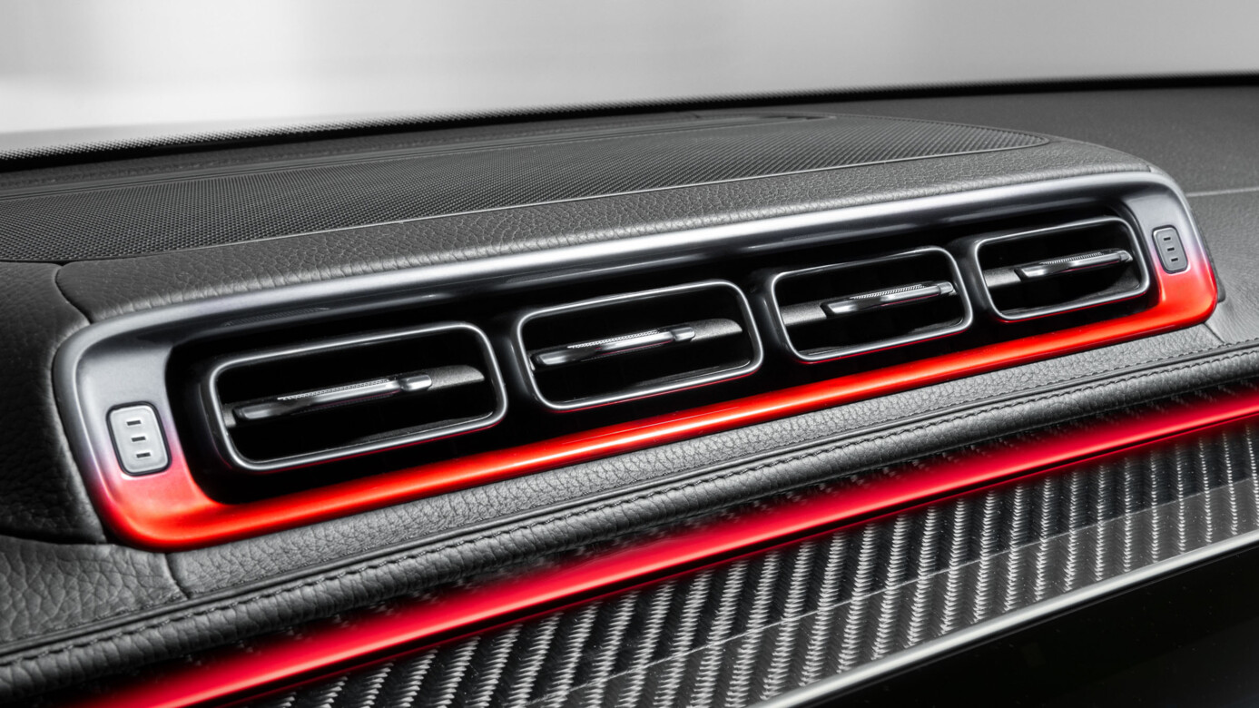 Glazed trim parts interior 2