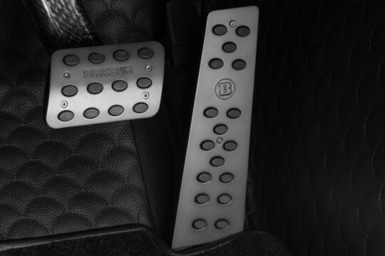 Pedalauflagen Aluminium