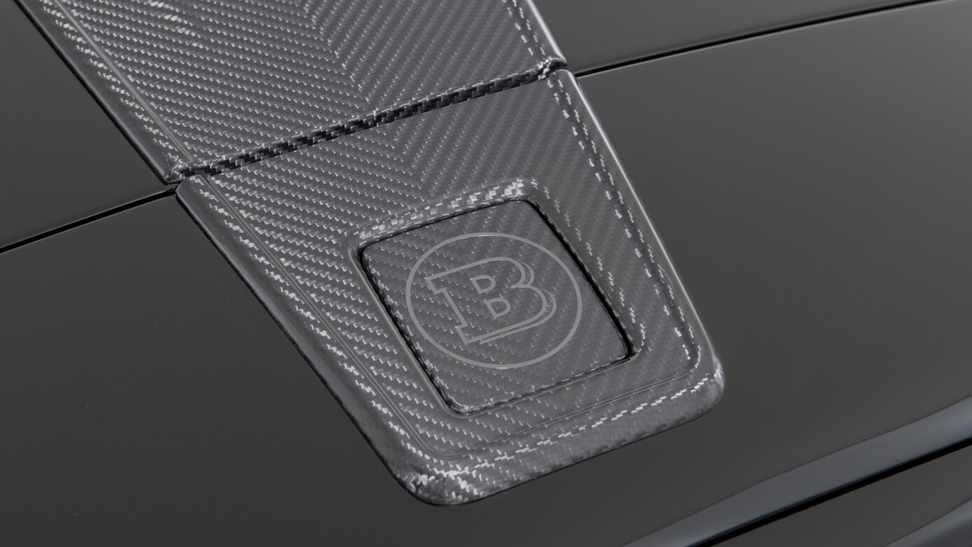 Motorhaubenaufsatz Carbon 1