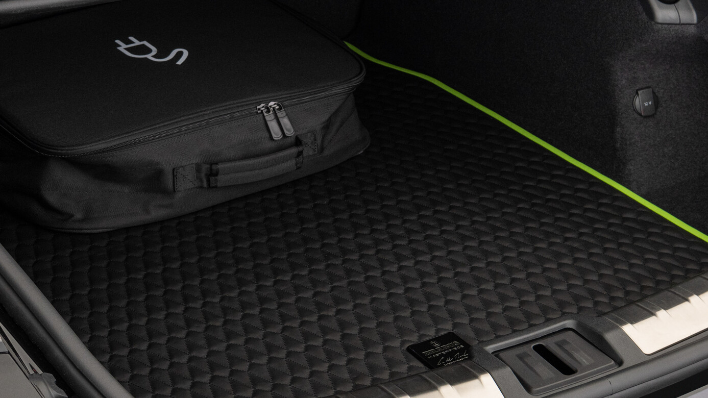 Kofferraummatte Leder gesteppt  0