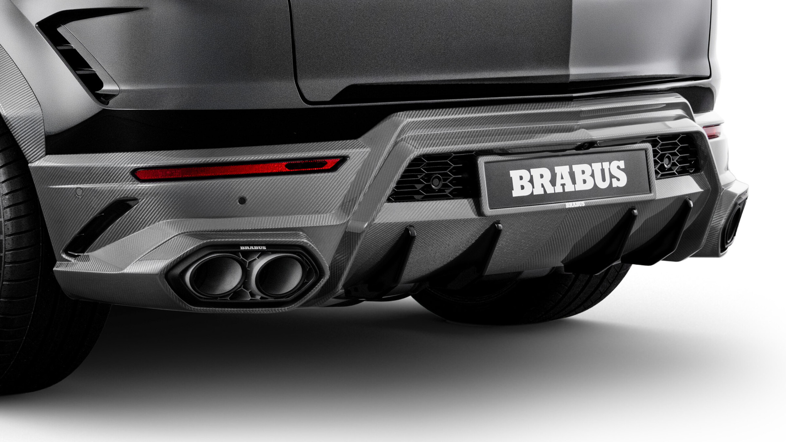 Carbon Rear Diffuser BRABUS based on Lamborghini URUS SE