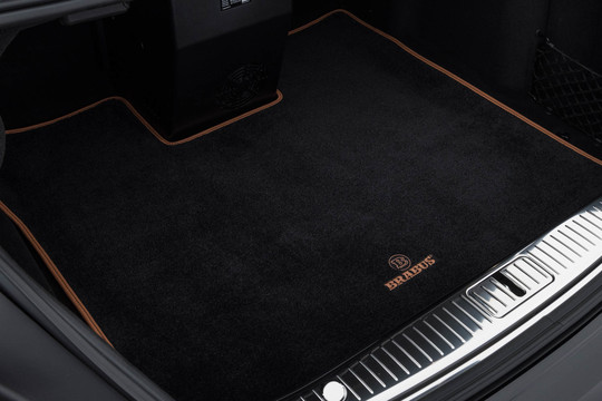 Velour trunk mat