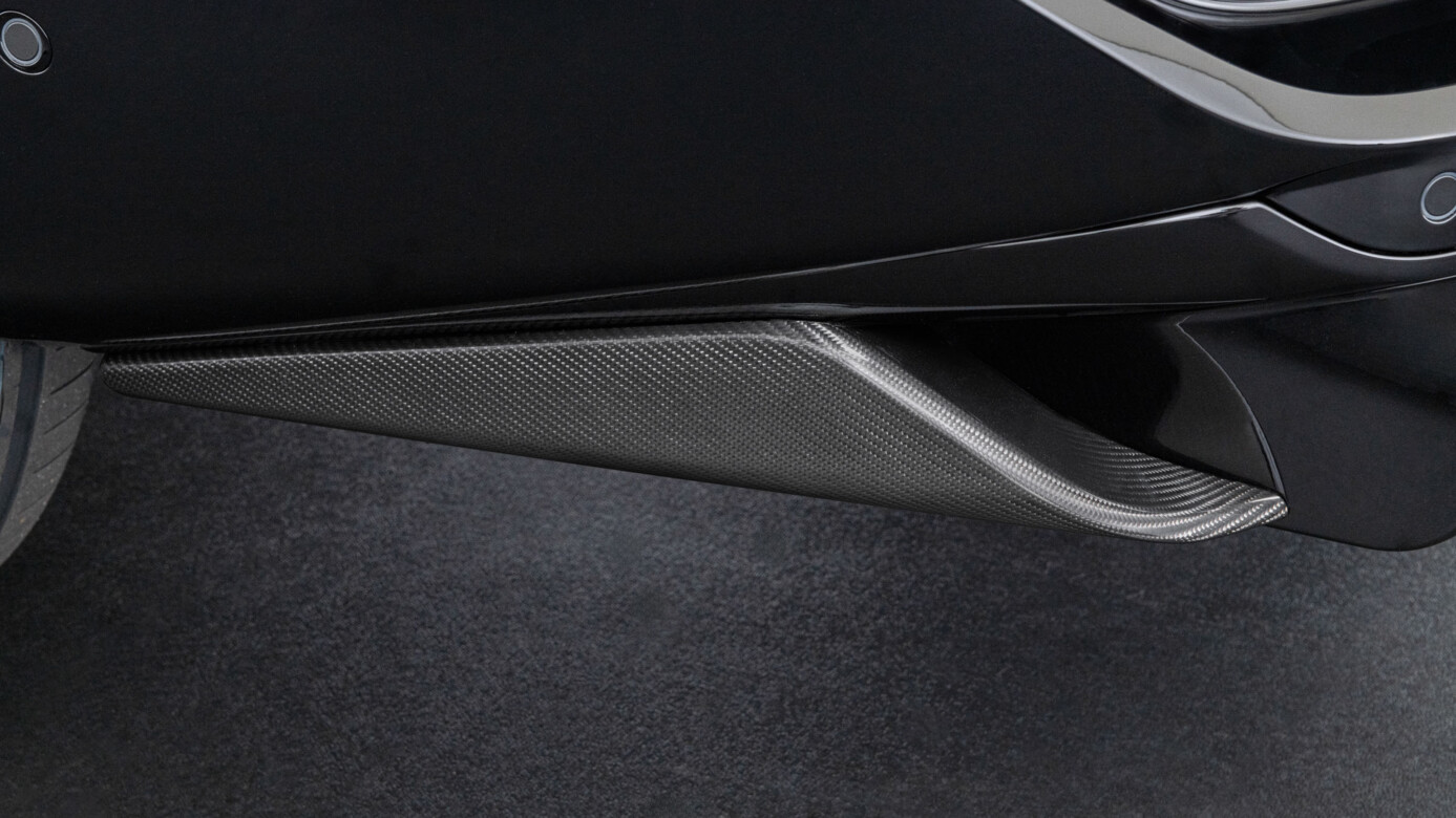 Heckschürzenaufsätze Carbon 0