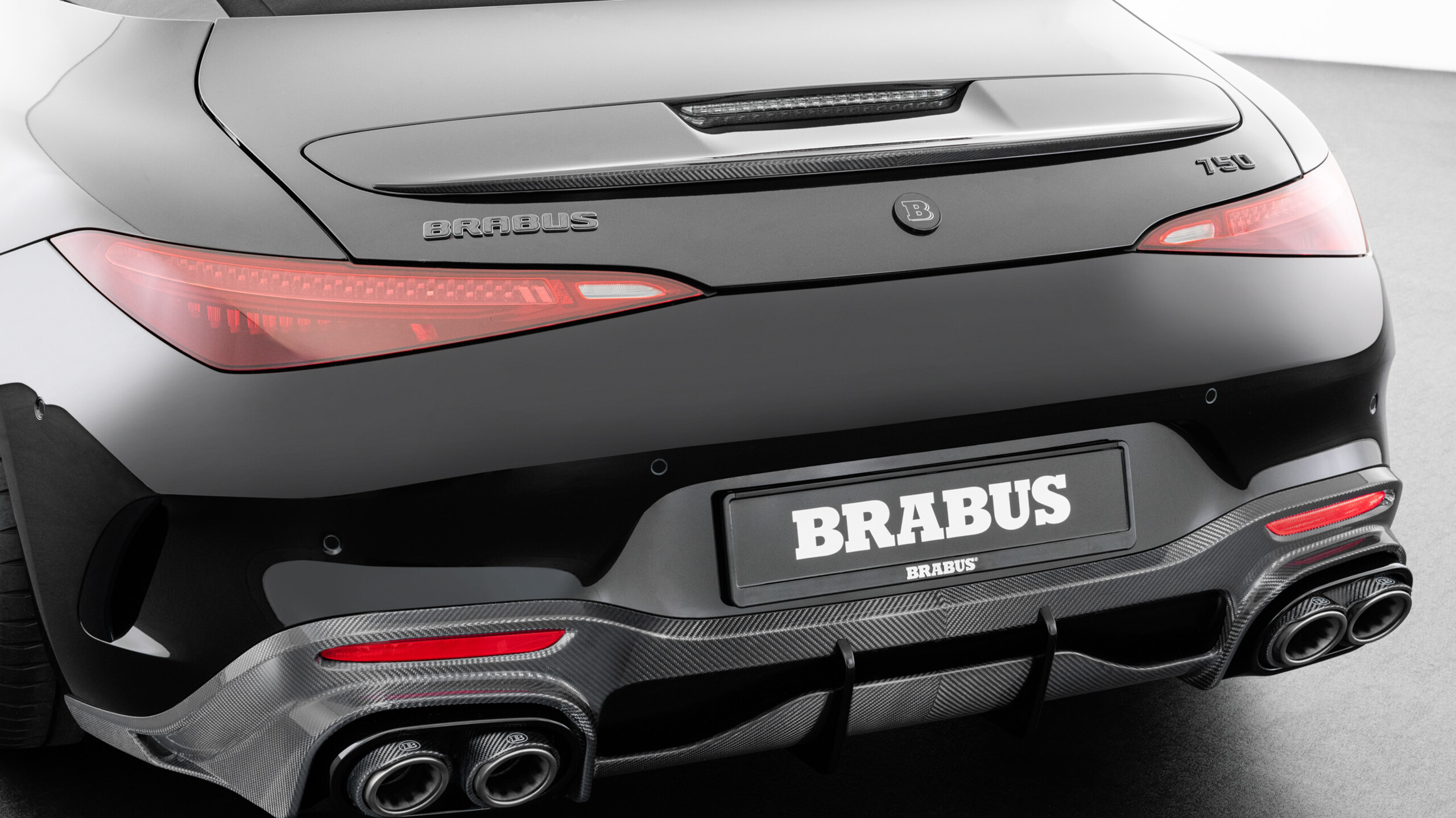 Carbon rear diffuser Mercedes R 232 AMG SL 63