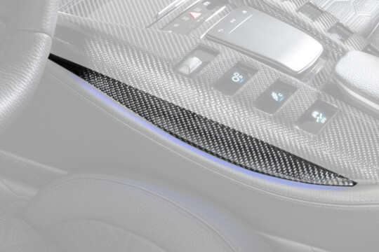 Carbon Center Console Side Insert