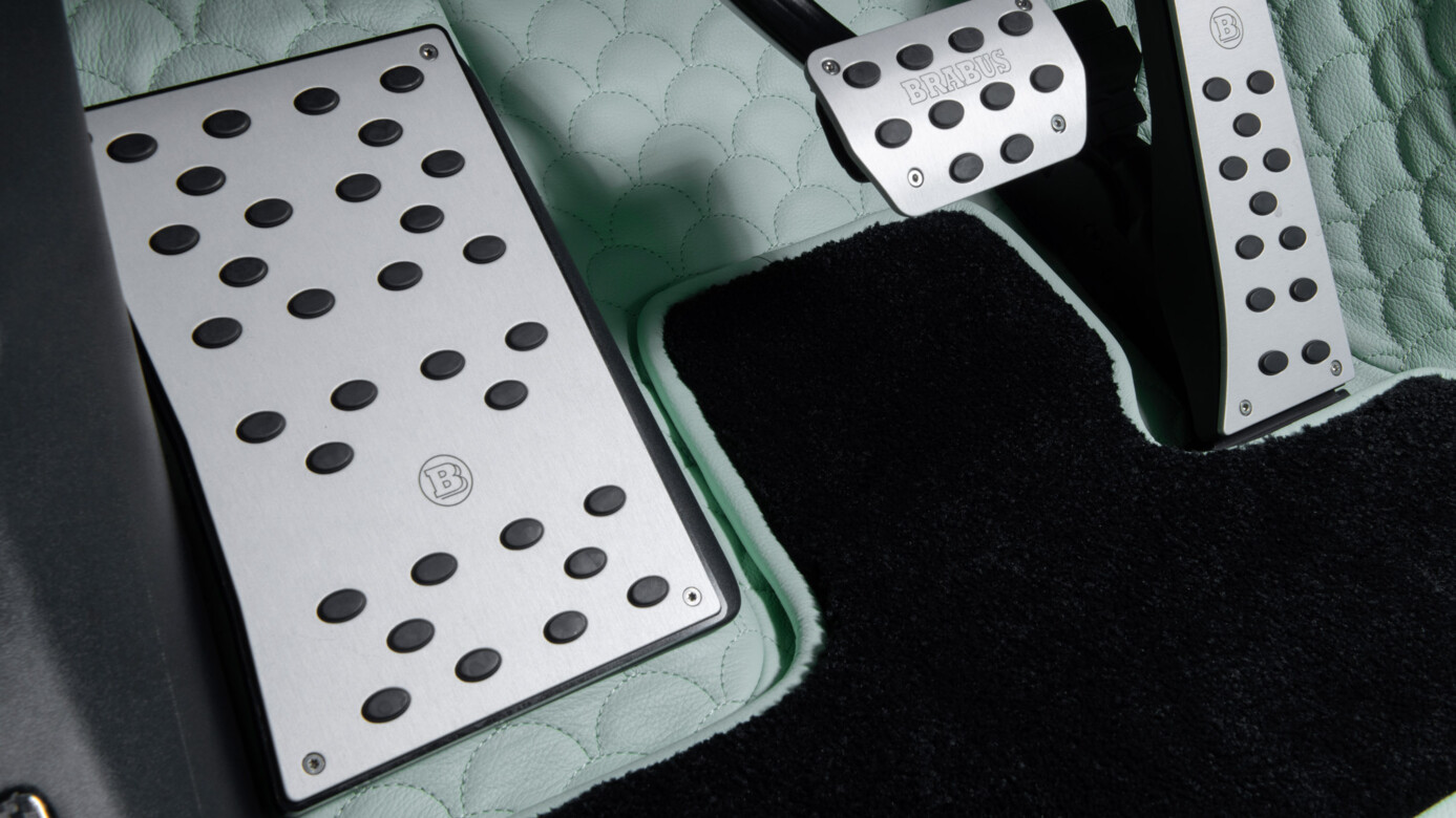 Fußstütze Aluminium 0